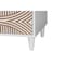 Baxton Studio Louetta Coastal White Carved Contrasting 6-Drawer Dresser 246-13625-ZORO - alternate 5